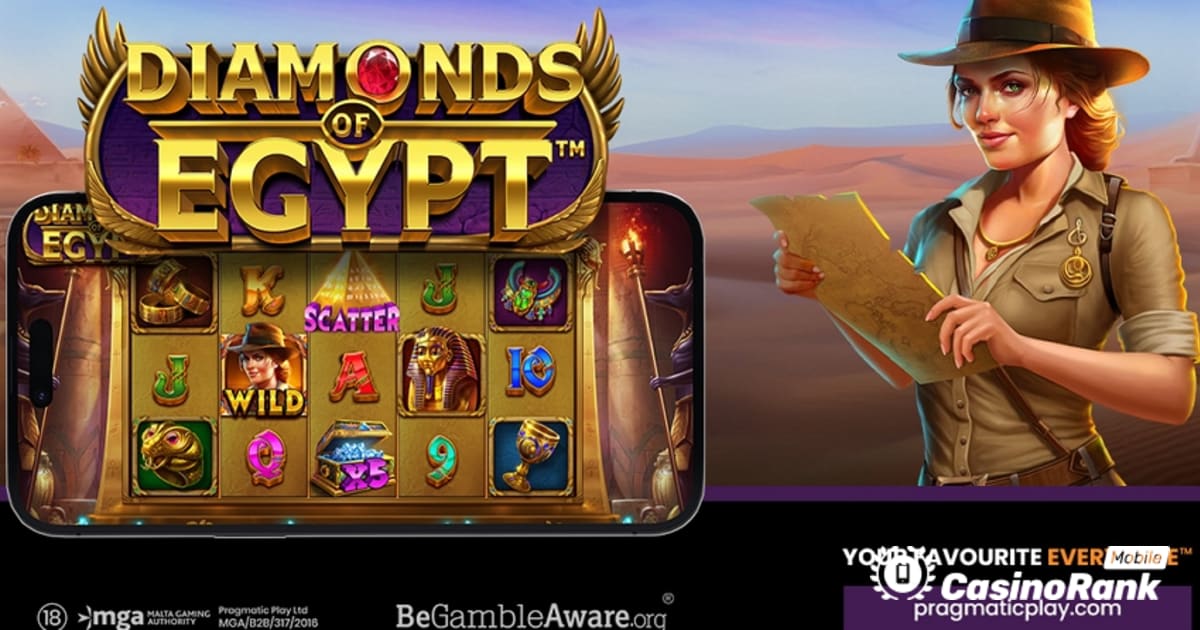 Pragmatic Play pokreće Diamonds of Egypt automat s 4 uzbudljiva jackpota