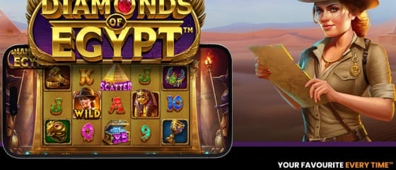 Pragmatic Play pokreÄ‡e Diamonds of Egypt automat s 4 uzbudljiva jackpota